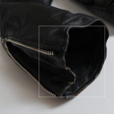 画像15: 80's BROOKS LEATHER W-RIDERS JACKET "MADE IN USA" (15)