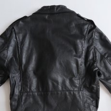 画像8: 80's BROOKS LEATHER W-RIDERS JACKET "MADE IN USA" (8)