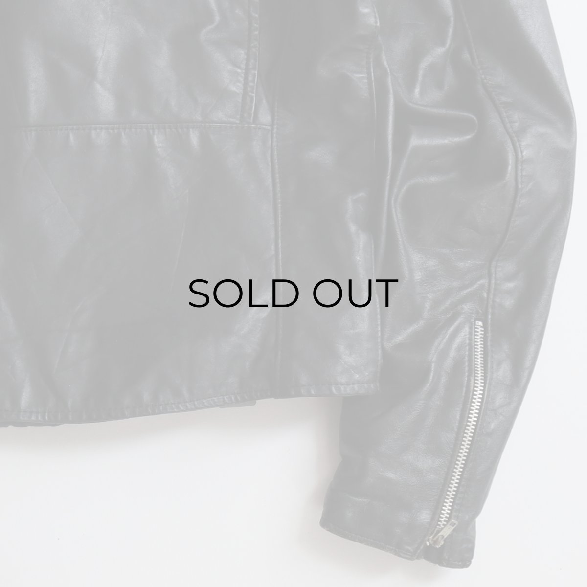 画像9: 80's BROOKS LEATHER W-RIDERS JACKET "MADE IN USA" (9)