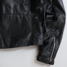 画像9: 80's BROOKS LEATHER W-RIDERS JACKET "MADE IN USA" (9)