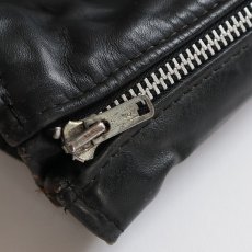 画像13: 80's BROOKS LEATHER W-RIDERS JACKET "MADE IN USA" (13)