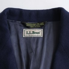 画像7: 80's L.L. Bean WOOL FLANNEL WOMEN'S TAILORED JACKET "MADE IN USA" (7)