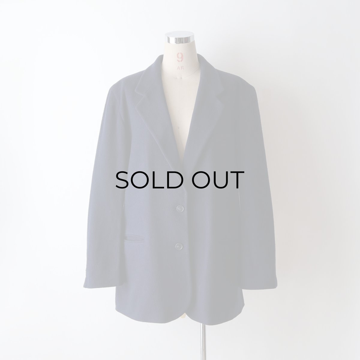 画像8: 80's L.L. Bean WOOL FLANNEL WOMEN'S TAILORED JACKET "MADE IN USA" (8)