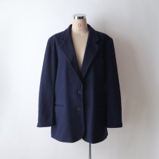 画像8: 80's L.L. Bean WOOL FLANNEL WOMEN'S TAILORED JACKET "MADE IN USA" (8)