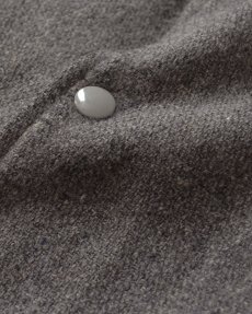 画像9: 80's DeLONG WOOL MELTON LEATHER SLEEVE VARSITY JACKET "MADE IN USA" (9)