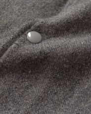 画像9: 80's DeLONG WOOL MELTON LEATHER SLEEVE VARSITY JACKET "MADE IN USA" (9)