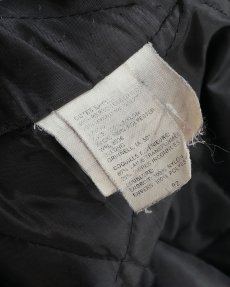 画像10: 80's DeLONG WOOL MELTON LEATHER SLEEVE VARSITY JACKET "MADE IN USA" (10)