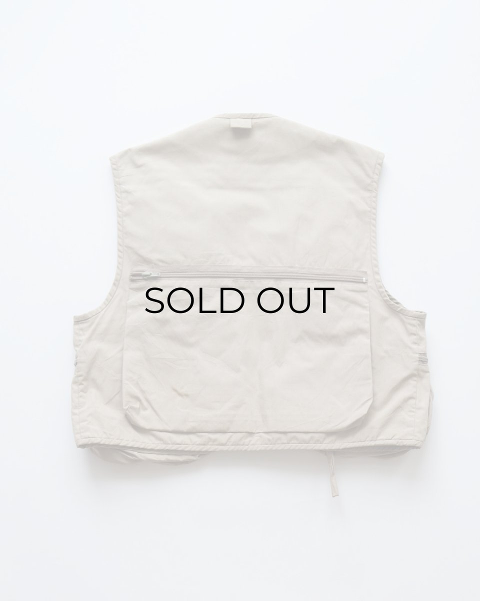 画像3: 〜90's WOODFIELD COTTON POLYESTER FISHING VEST (3)