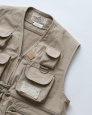 画像4: 〜90's WOODFIELD COTTON POLYESTER FISHING VEST (4)
