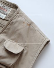 画像7: 〜90's WOODFIELD COTTON POLYESTER FISHING VEST (7)