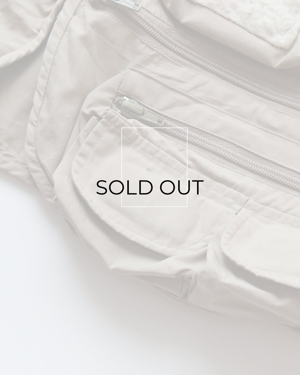 画像8: 〜90's WOODFIELD COTTON POLYESTER FISHING VEST (8)