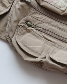 画像8: 〜90's WOODFIELD COTTON POLYESTER FISHING VEST (8)