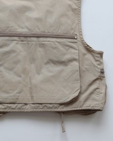 画像5: 〜90's WOODFIELD COTTON POLYESTER FISHING VEST (5)