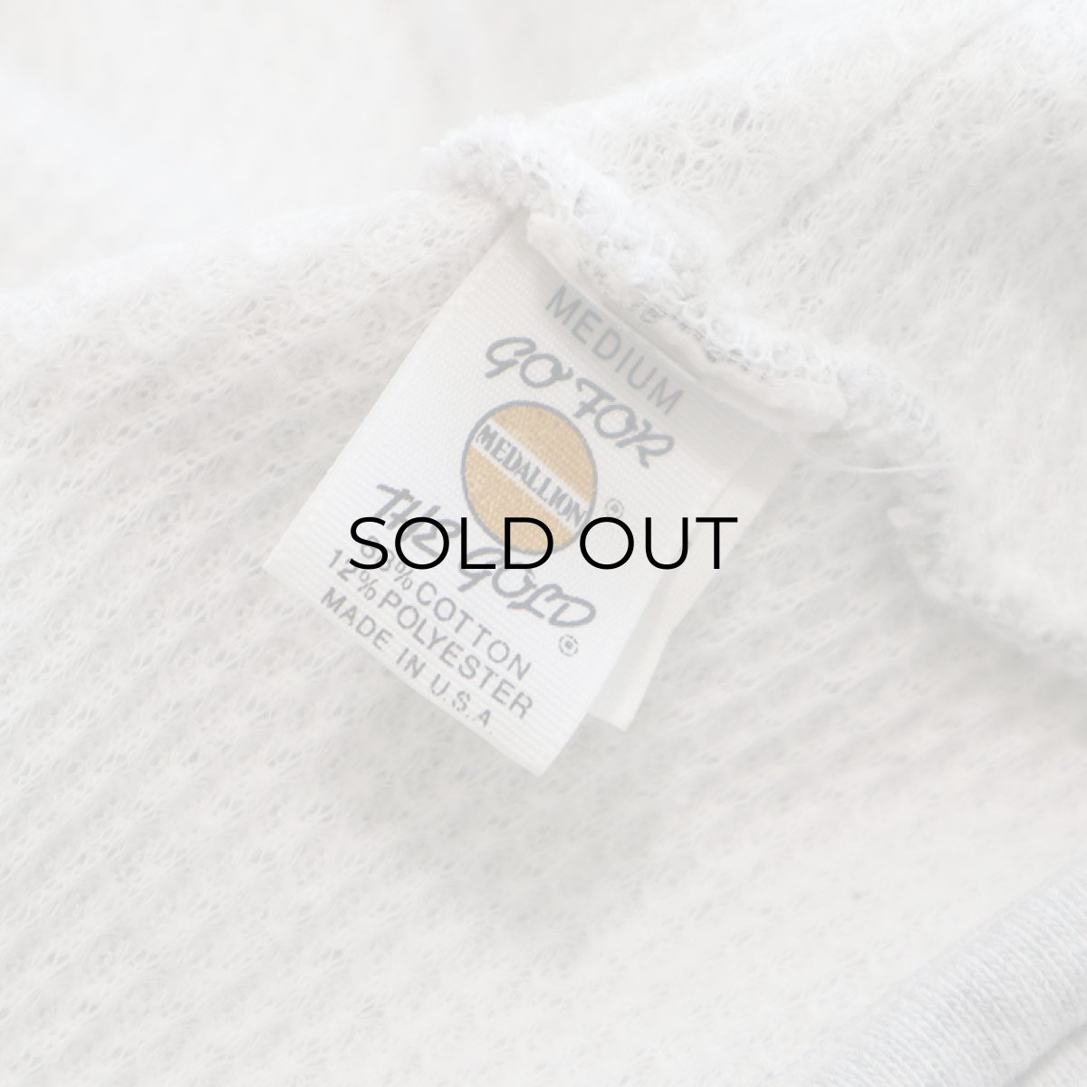 画像7: 80's MEDALLION REVERSE WEAVE style SWEAT THERMAL LINING ZIP PARKA (7)