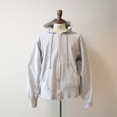 画像9: 80's MEDALLION REVERSE WEAVE style SWEAT THERMAL LINING ZIP PARKA (9)