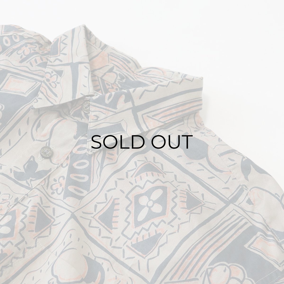 画像4: LANVIN COTTON ALL OVER PATTERN SHIRT (4)