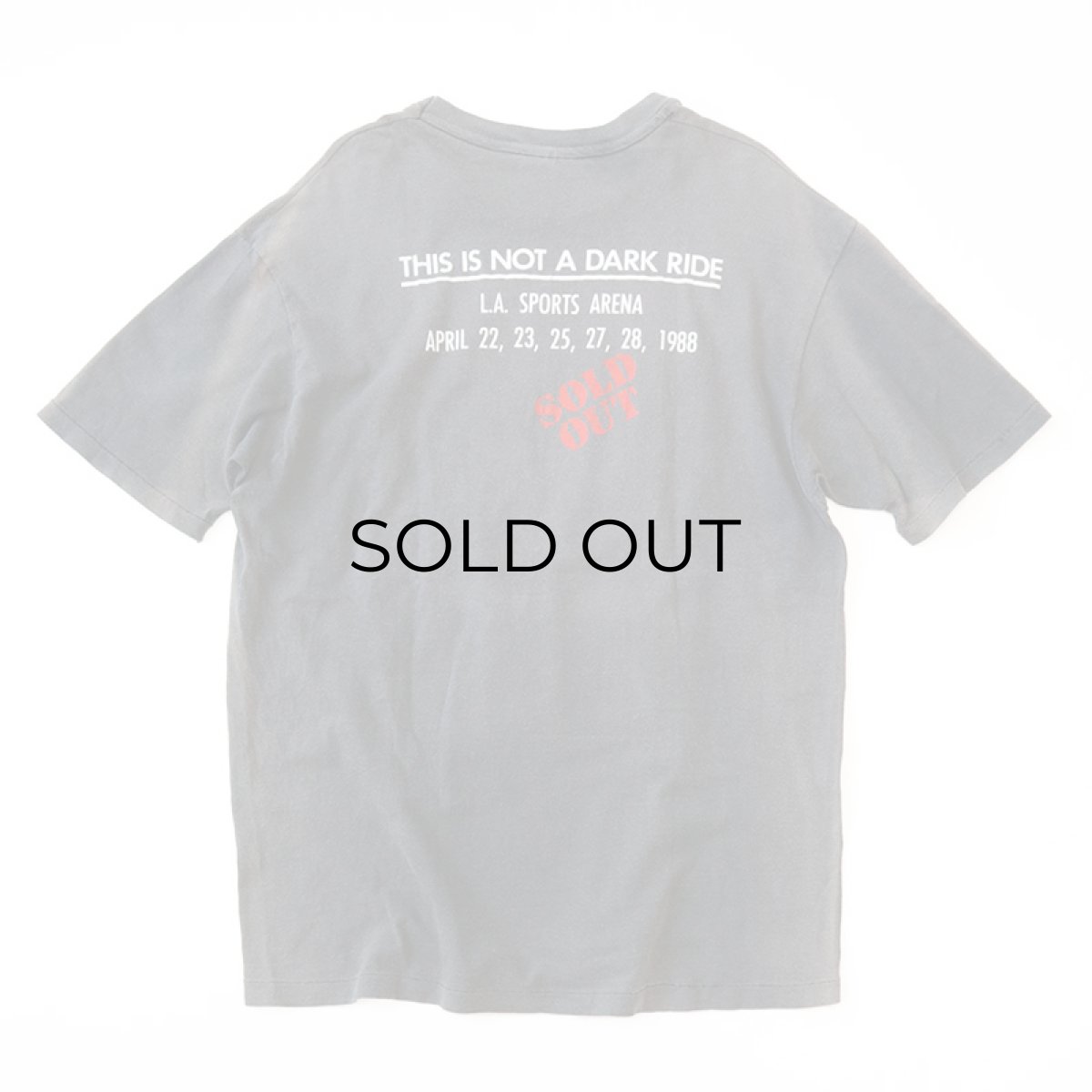 画像3: 80's Hanes COTTON W-PRINT S/S ARTIST TEE "Bruce Springsteen Tunnel of Love Express Tour" (3)