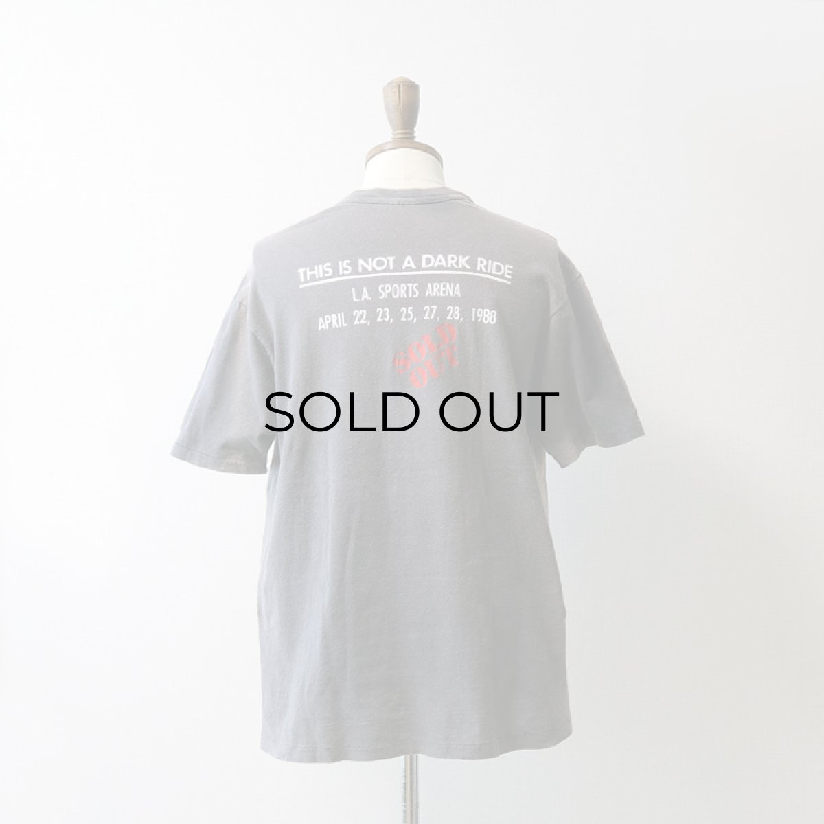 画像11: 80's Hanes COTTON W-PRINT S/S ARTIST TEE "Bruce Springsteen Tunnel of Love Express Tour" (11)