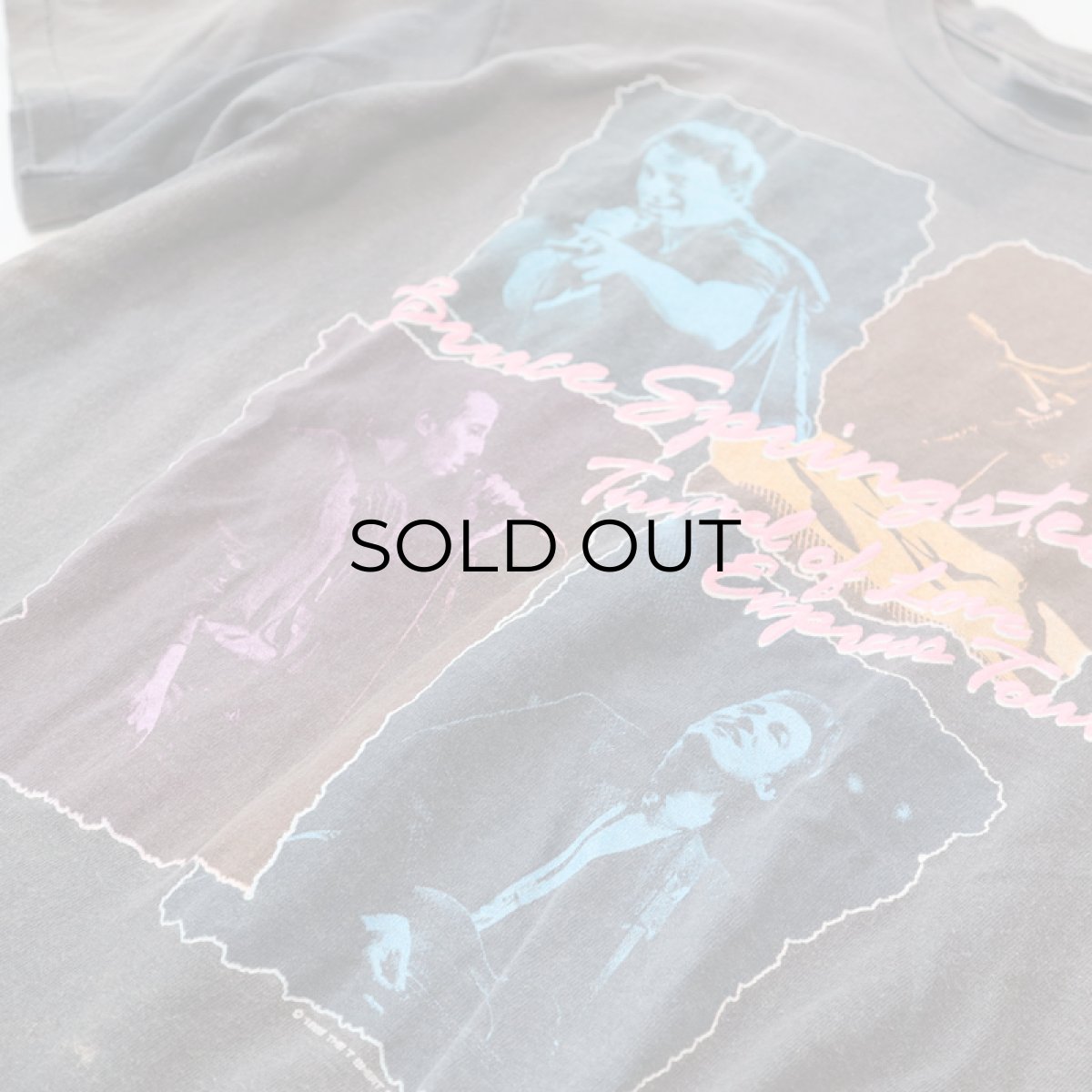 画像4: 80's Hanes COTTON W-PRINT S/S ARTIST TEE "Bruce Springsteen Tunnel of Love Express Tour" (4)