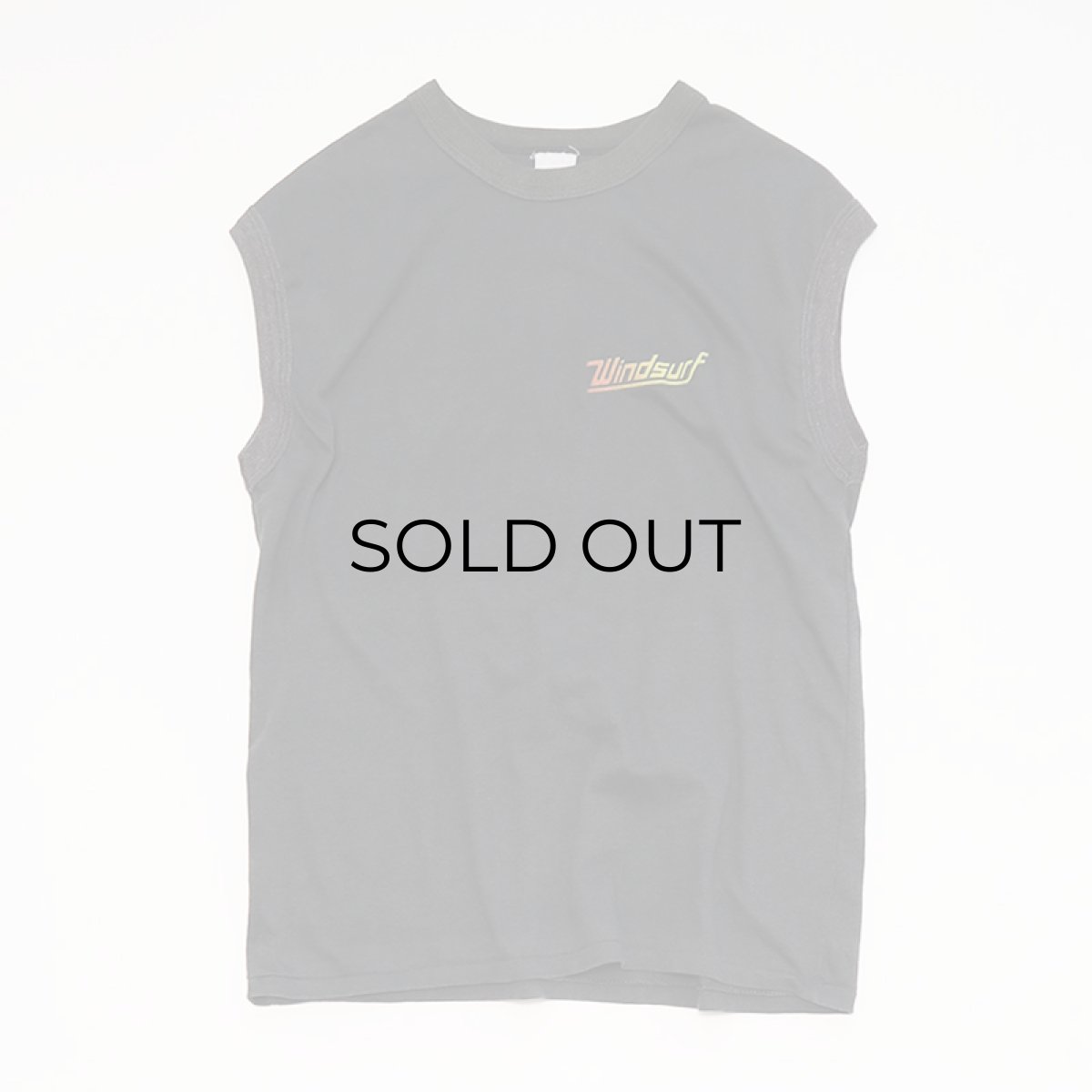 画像2: 80's UNKNOWN BRAND W-PRINT N/S TEE "Windsurf" (2)