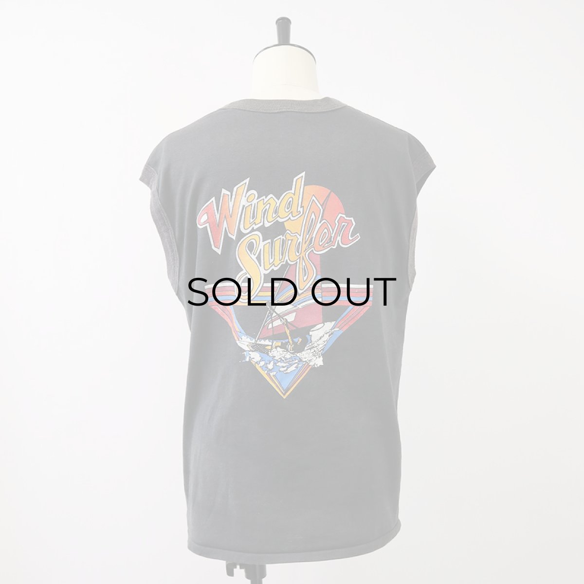 画像6: 80's UNKNOWN BRAND W-PRINT N/S TEE "Windsurf" (6)