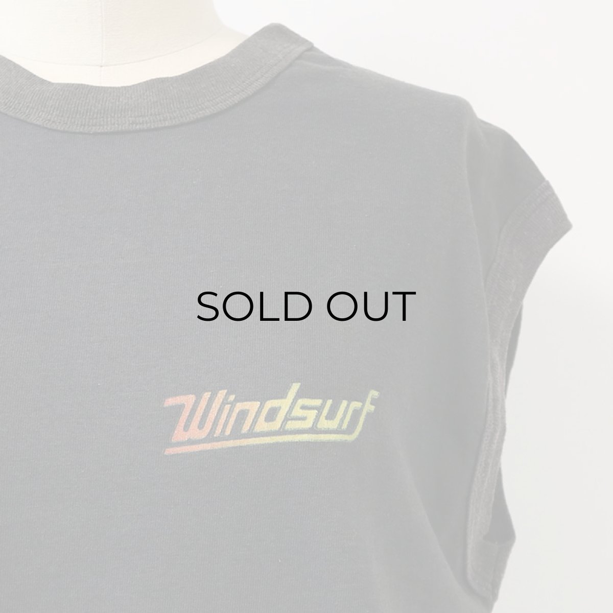 画像7: 80's UNKNOWN BRAND W-PRINT N/S TEE "Windsurf" (7)