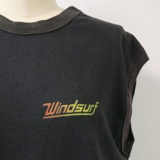 画像7: 80's UNKNOWN BRAND W-PRINT N/S TEE "Windsurf" (7)