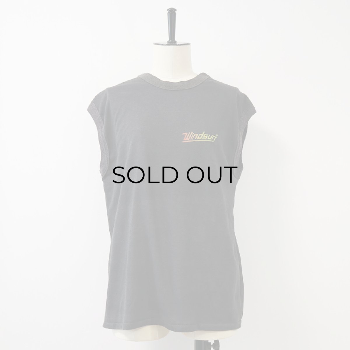 画像4: 80's UNKNOWN BRAND W-PRINT N/S TEE "Windsurf" (4)