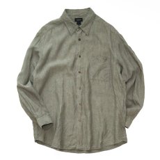 画像1: claiborne LINEN SHIRT (1)