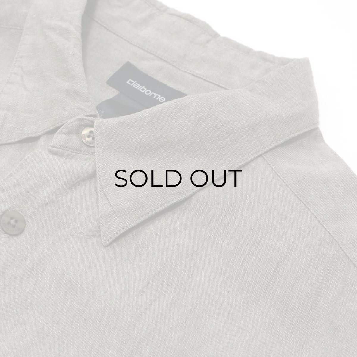 画像5: claiborne LINEN SHIRT (5)