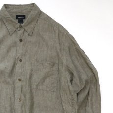 画像3: claiborne LINEN SHIRT (3)