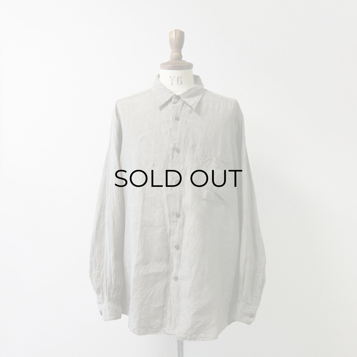 画像7: claiborne LINEN SHIRT (7)