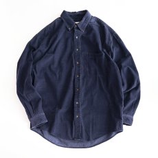 画像1: 90's Eddie Bauer COTTON CORDUROY B/D SHIRT (1)