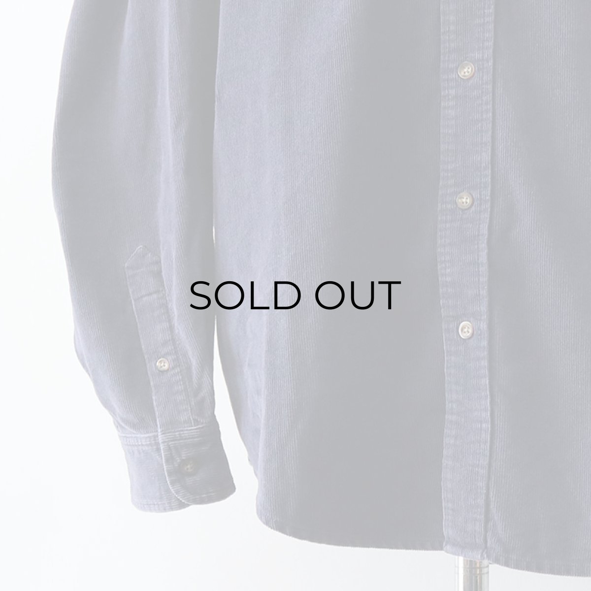 画像9: 90's Eddie Bauer COTTON CORDUROY B/D SHIRT (9)