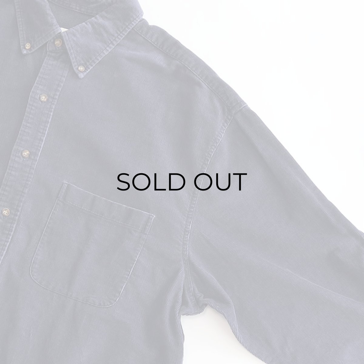 画像3: 90's Eddie Bauer COTTON CORDUROY B/D SHIRT (3)