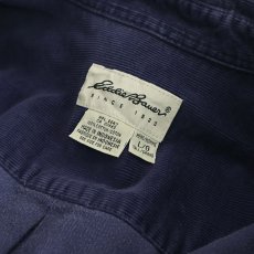 画像4: 90's Eddie Bauer COTTON CORDUROY B/D SHIRT (4)