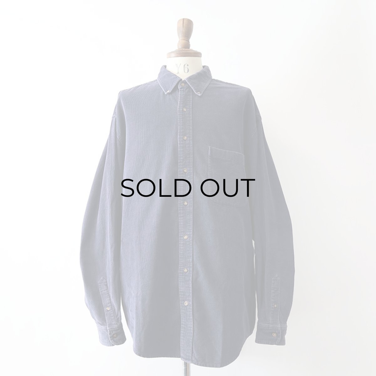 画像5: 90's Eddie Bauer COTTON CORDUROY B/D SHIRT (5)