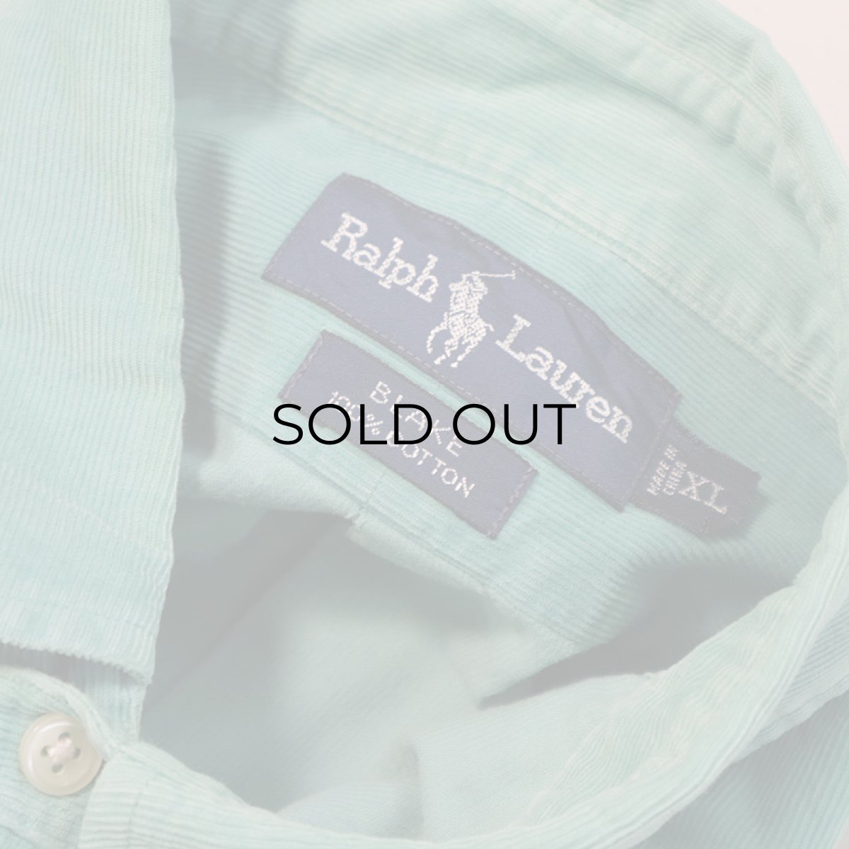 画像10: 90's Ralph Lauren COTTON CORDUROY B/D SHIRT (10)