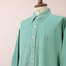 画像4: 90's Ralph Lauren COTTON CORDUROY B/D SHIRT (4)