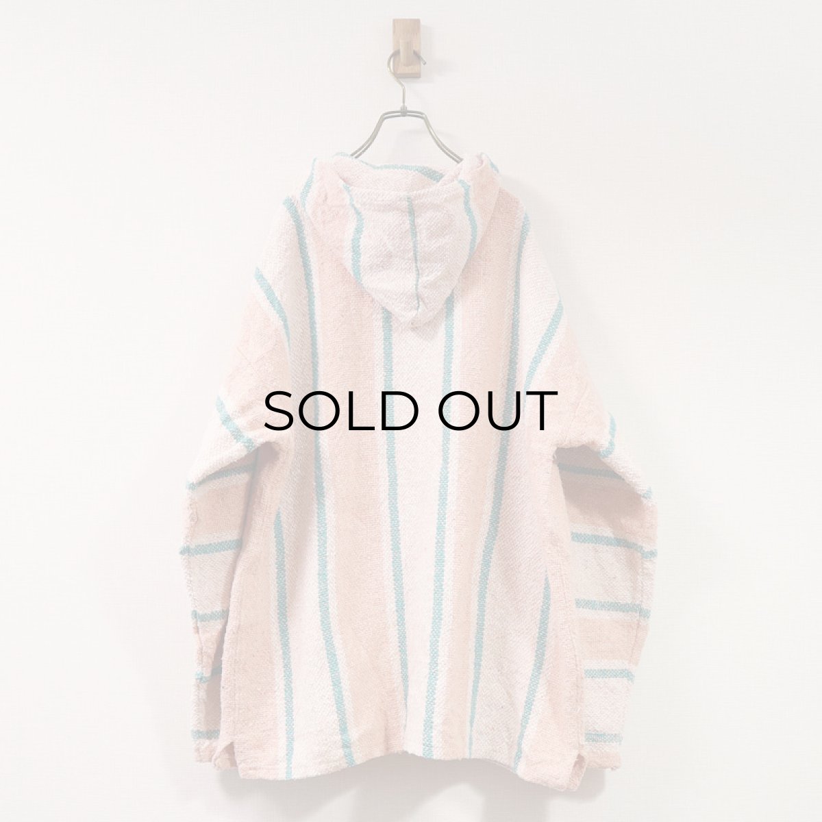 画像8: OLD S Focus ACRYLIC COTTON STRIPE MEXICAN PARKA (8)