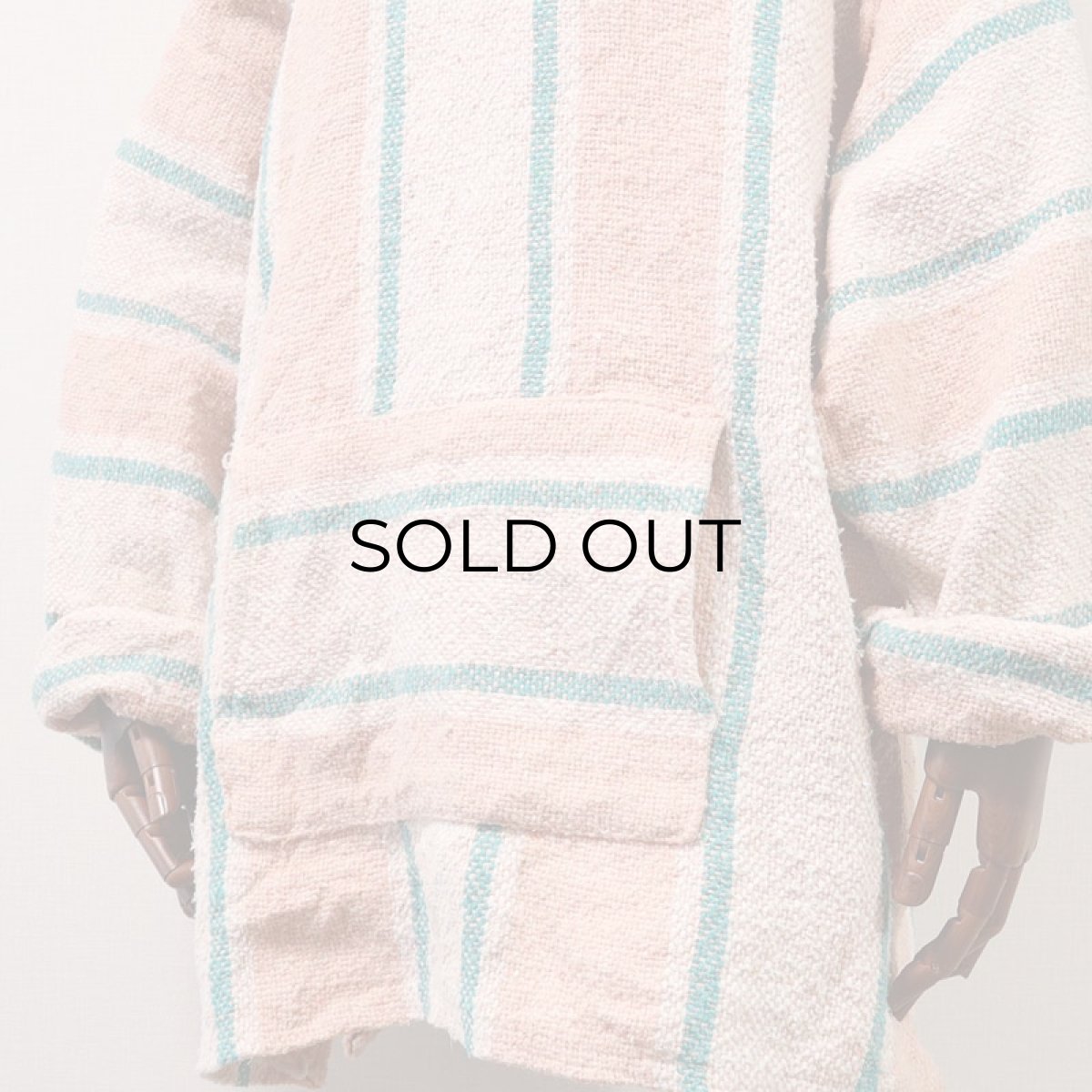 画像5: OLD S Focus ACRYLIC COTTON STRIPE MEXICAN PARKA (5)