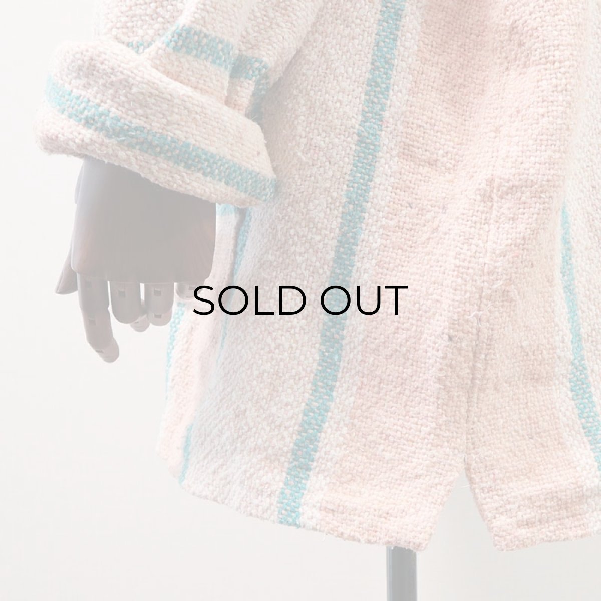 画像6: OLD S Focus ACRYLIC COTTON STRIPE MEXICAN PARKA (6)