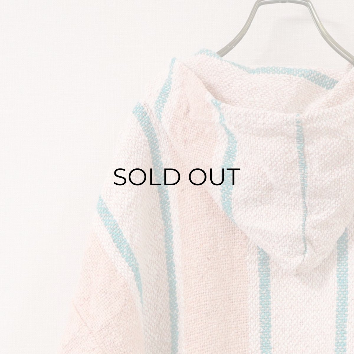 画像12: OLD S Focus ACRYLIC COTTON STRIPE MEXICAN PARKA (12)