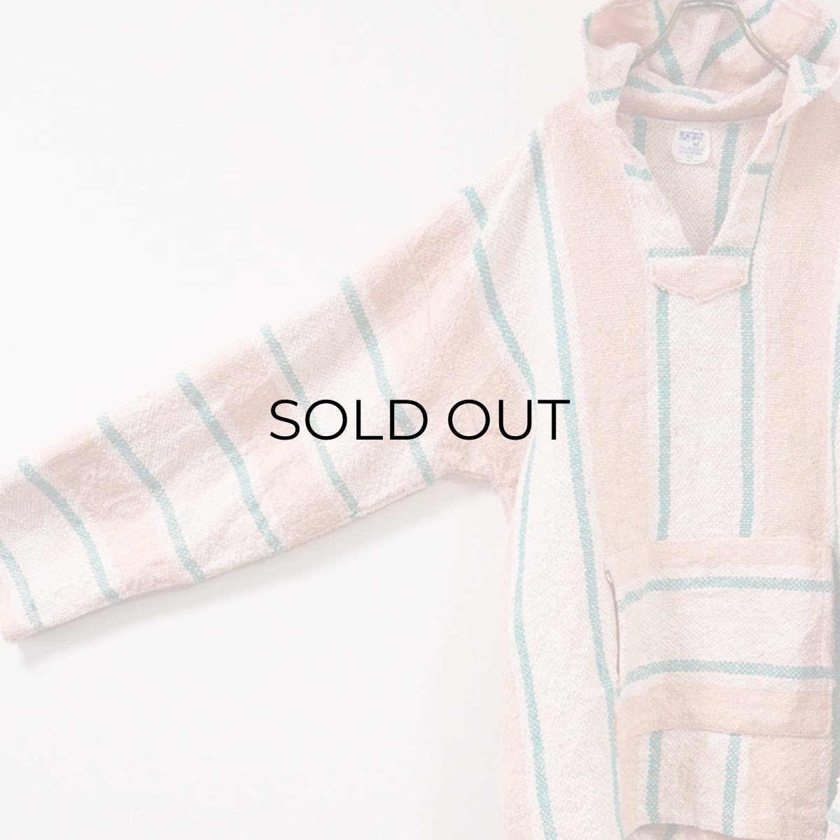 画像9: OLD S Focus ACRYLIC COTTON STRIPE MEXICAN PARKA (9)