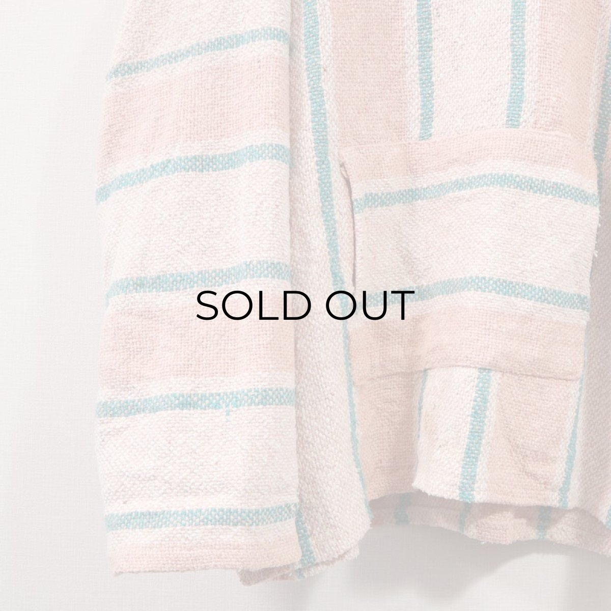 画像11: OLD S Focus ACRYLIC COTTON STRIPE MEXICAN PARKA (11)