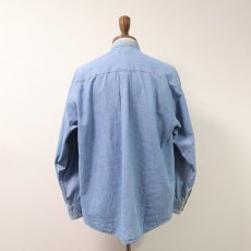 画像3: 80's CHAPS RALPH LAUREN COTTON DUNGAREE B/D SHIRT (3)