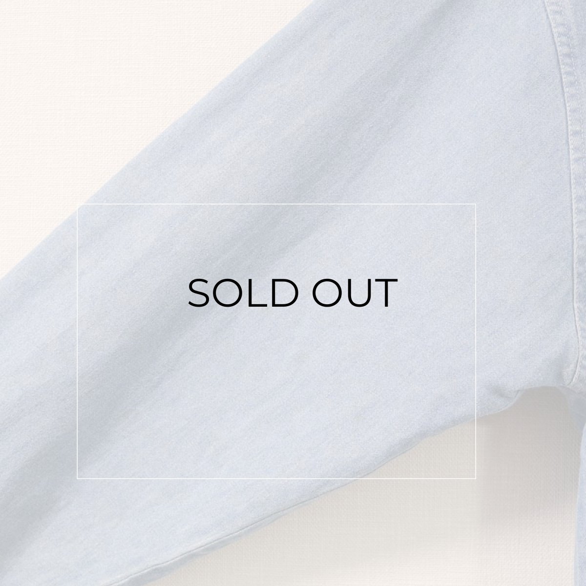 画像12: 80's CHAPS RALPH LAUREN COTTON DUNGAREE B/D SHIRT (12)