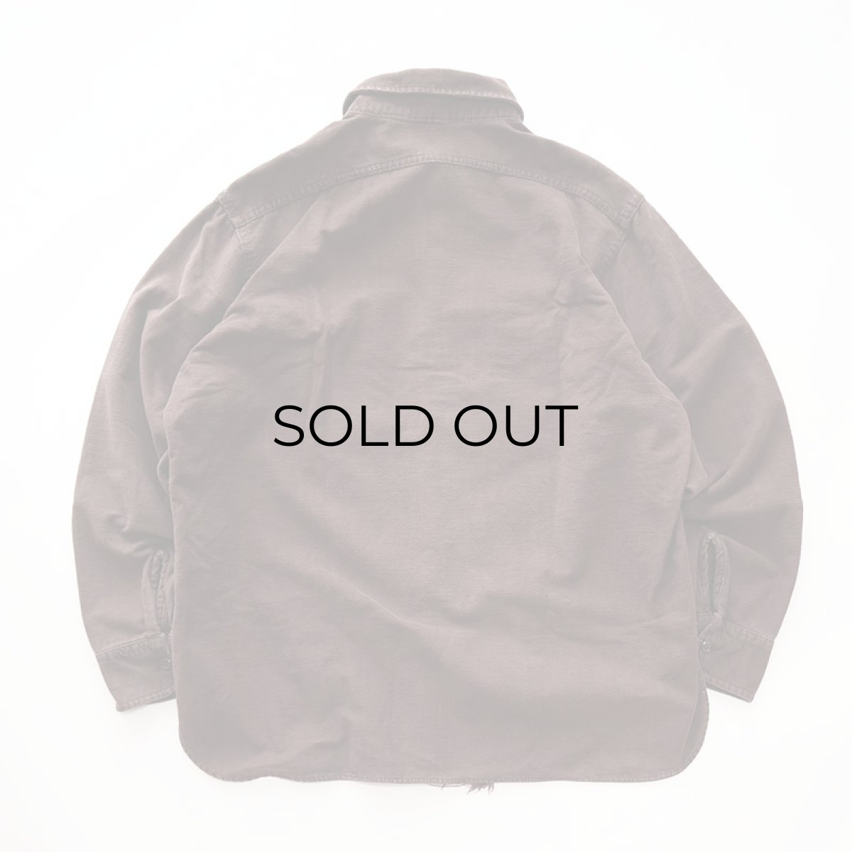 画像2: 〜80's Woolrich COTTON CHAMOIS CLOTH SHIRT (2)