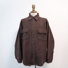 画像9: 〜80's Woolrich COTTON CHAMOIS CLOTH SHIRT (9)