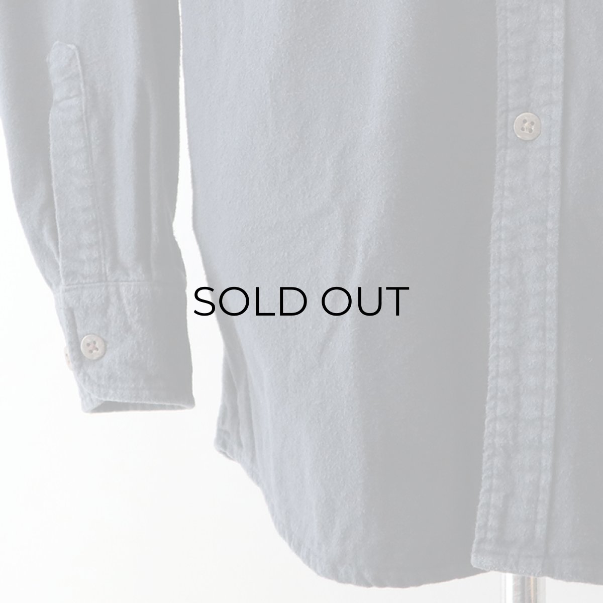 画像10: 〜00's ST. JOHN'S BAY COTTON CHAMOIS CLOTH SHIRT (10)